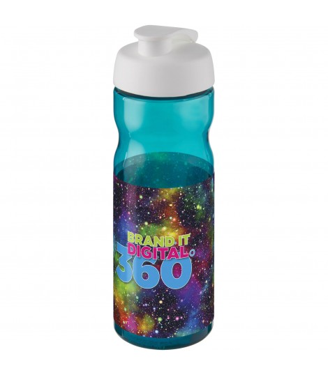 Bidon deportivo con Tapa Flip de 650 ml H2O Base