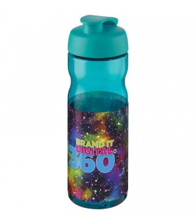 Bidon deportivo con Tapa Flip de 650 ml H2O Base