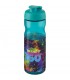 Bidon deportivo con Tapa Flip de 650 ml H2O Base