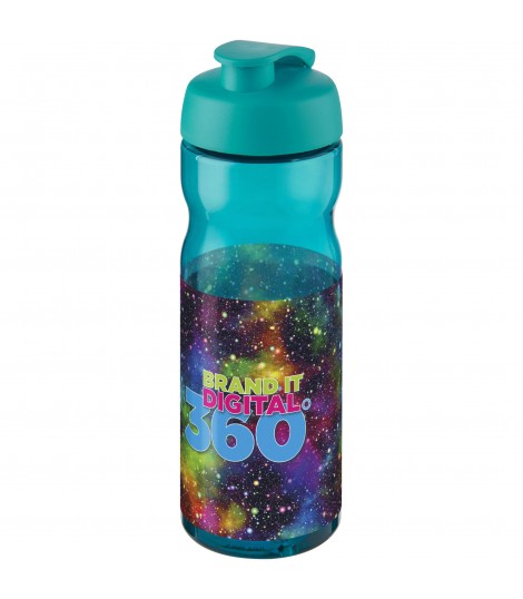 Bidon deportivo con Tapa Flip de 650 ml H2O Base