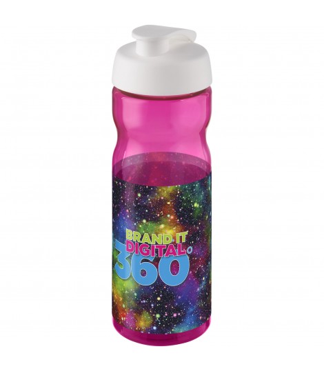 Bidon deportivo con Tapa Flip de 650 ml H2O Base