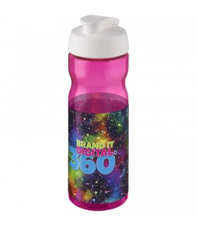 Bidon deportivo con Tapa Flip de 650 ml H2O Base