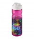 Bidon deportivo con Tapa Flip de 650 ml H2O Base
