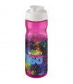 Bidon deportivo con Tapa Flip de 650 ml H2O Base