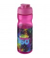 Bidon deportivo con Tapa Flip de 650 ml H2O Base