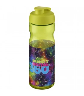 Bidon deportivo con Tapa Flip de 650 ml H2O Base