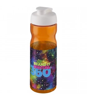 Bidon deportivo con Tapa Flip de 650 ml H2O Base