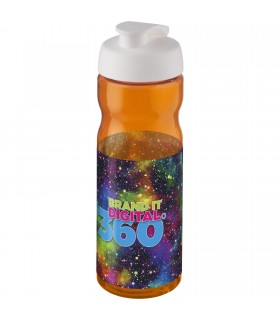 Bidon deportivo con Tapa Flip de 650 ml H2O Base
