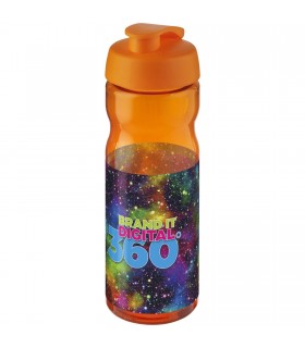 Bidon deportivo con Tapa Flip de 650 ml H2O Base
