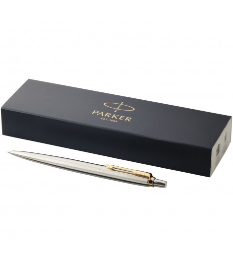 Boligrafo Core de acero con acabados dorados Jotter