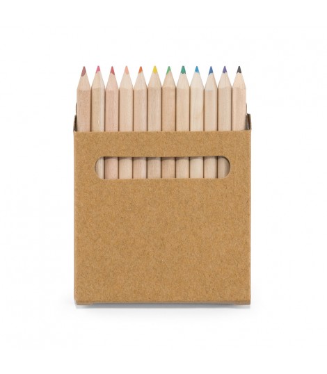 COLOURED Caja con 12 lapices de color