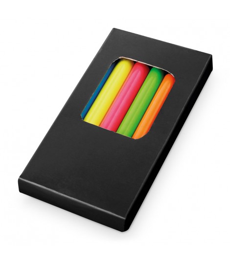 MEMLING Caja con 6 lapices de color