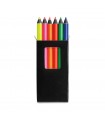 MEMLING Caja con 6 lapices de color
