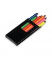 MEMLING Caja con 6 lapices de color