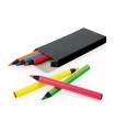 MEMLING Caja con 6 lapices de color