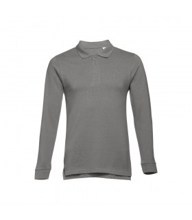 THC BERN Polo de manga larga para hombre