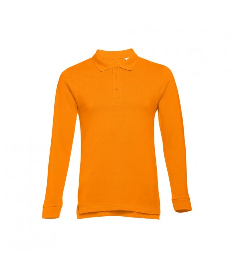 THC BERN Polo de manga larga para hombre