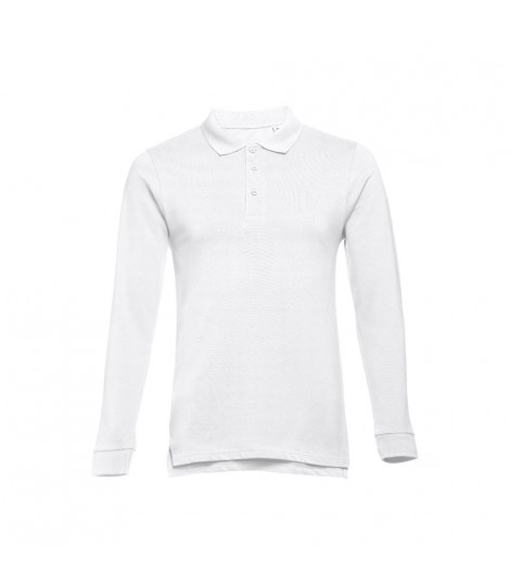 THC BERN Polo de manga larga para hombre