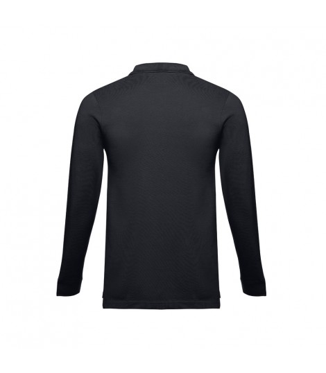 THC BERN Polo de manga larga para hombre