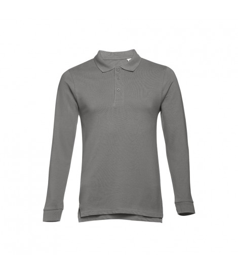 THC BERN Polo de manga larga para hombre