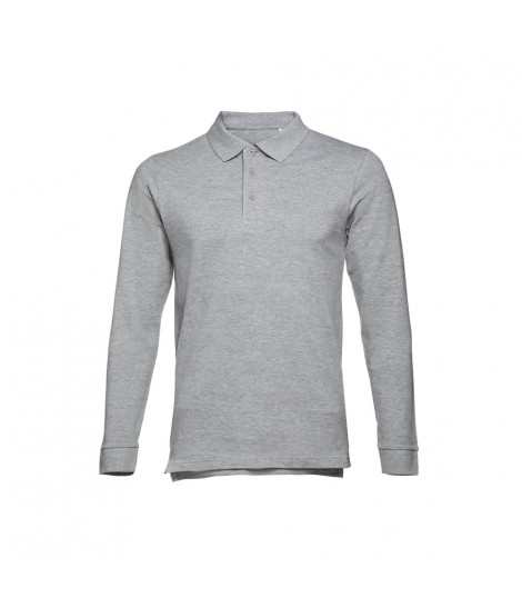 THC BERN Polo de manga larga para hombre