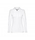 THC BERN WOMEN WH Polo de manga larga para mujer