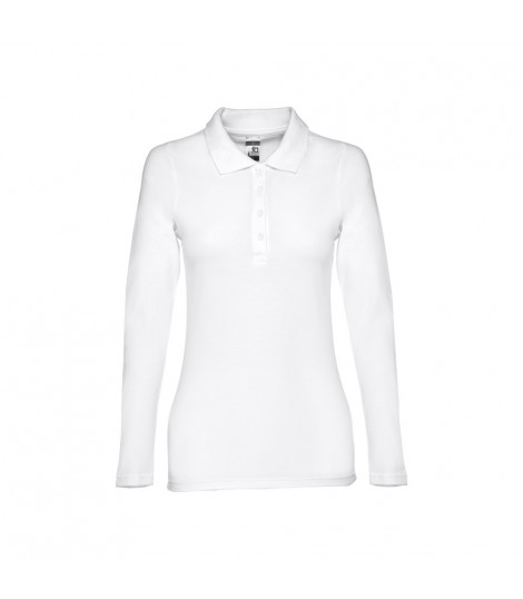 THC BERN WOMEN WH Polo de manga larga para mujer