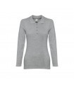 THC BERN WOMEN Polo de manga larga para mujer