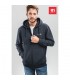 THC AMSTERDAM Sudadera para hombre con cremallera y capucha