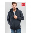 THC AMSTERDAM Sudadera para hombre con cremallera y capucha