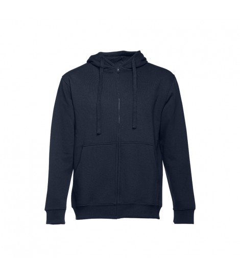 THC AMSTERDAM Sudadera para hombre con cremallera y capucha