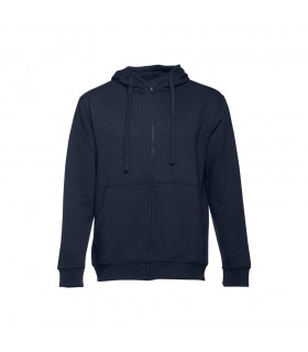 THC AMSTERDAM Sudadera para hombre con cremallera y capucha