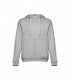THC AMSTERDAM Sudadera para hombre con cremallera y capucha