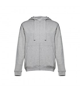 THC AMSTERDAM Sudadera para hombre con cremallera y capucha