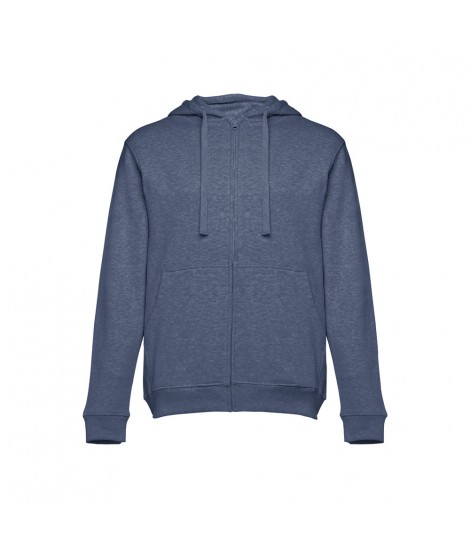 THC AMSTERDAM Sudadera para hombre con cremallera y capucha