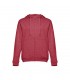 THC AMSTERDAM Sudadera para hombre con cremallera y capucha