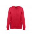 THC AMSTERDAM WOMEN Sudadera para mujer con cremallera y capucha