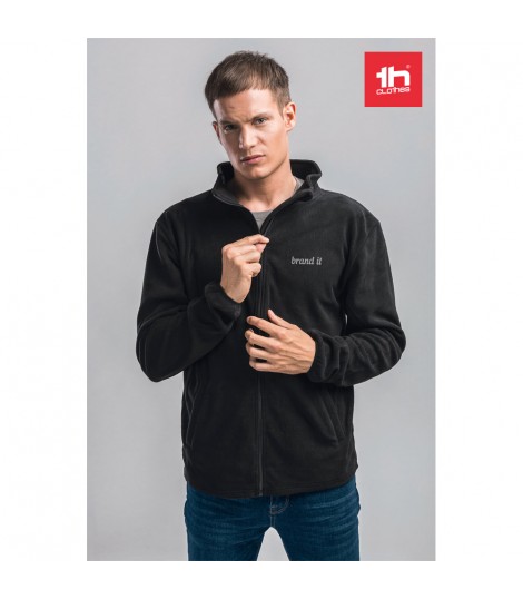 THC HELSINKI Chaqueta polar para hombre con cremallera