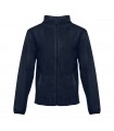 THC HELSINKI Chaqueta polar para hombre con cremallera