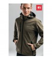 THC ZAGREB Chaqueta softshell para hombre con capucha removible