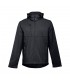 THC ZAGREB Chaqueta softshell para hombre con capucha removible