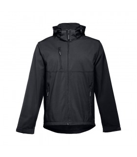 THC ZAGREB Chaqueta softshell para hombre con capucha removible