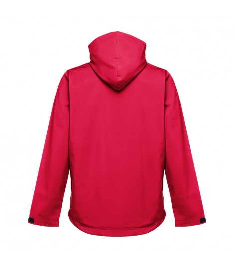 THC ZAGREB Chaqueta softshell para hombre con capucha removible
