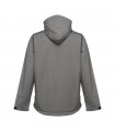 THC ZAGREB Chaqueta softshell para hombre con capucha removible