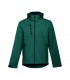 THC ZAGREB Chaqueta softshell para hombre con capucha removible