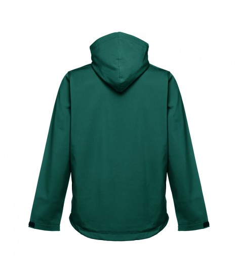 THC ZAGREB Chaqueta softshell para hombre con capucha removible