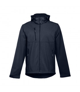 THC ZAGREB Chaqueta softshell para hombre con capucha removible