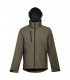 THC ZAGREB Chaqueta softshell para hombre con capucha removible