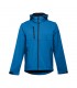 THC ZAGREB Chaqueta softshell para hombre con capucha removible