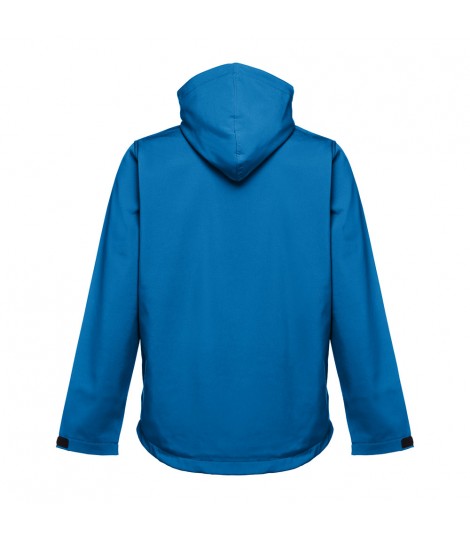 THC ZAGREB Chaqueta softshell para hombre con capucha removible